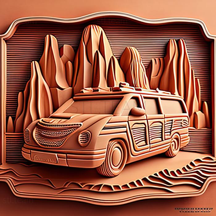 3D модель Chrysler Town Country (STL)